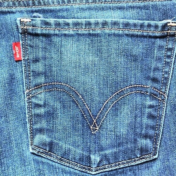 Levi's Stretch Boot Cut Women’s Levi’s 544 Ultimate Lift Jeans  Flare Size 16 - Picture 6 of 11